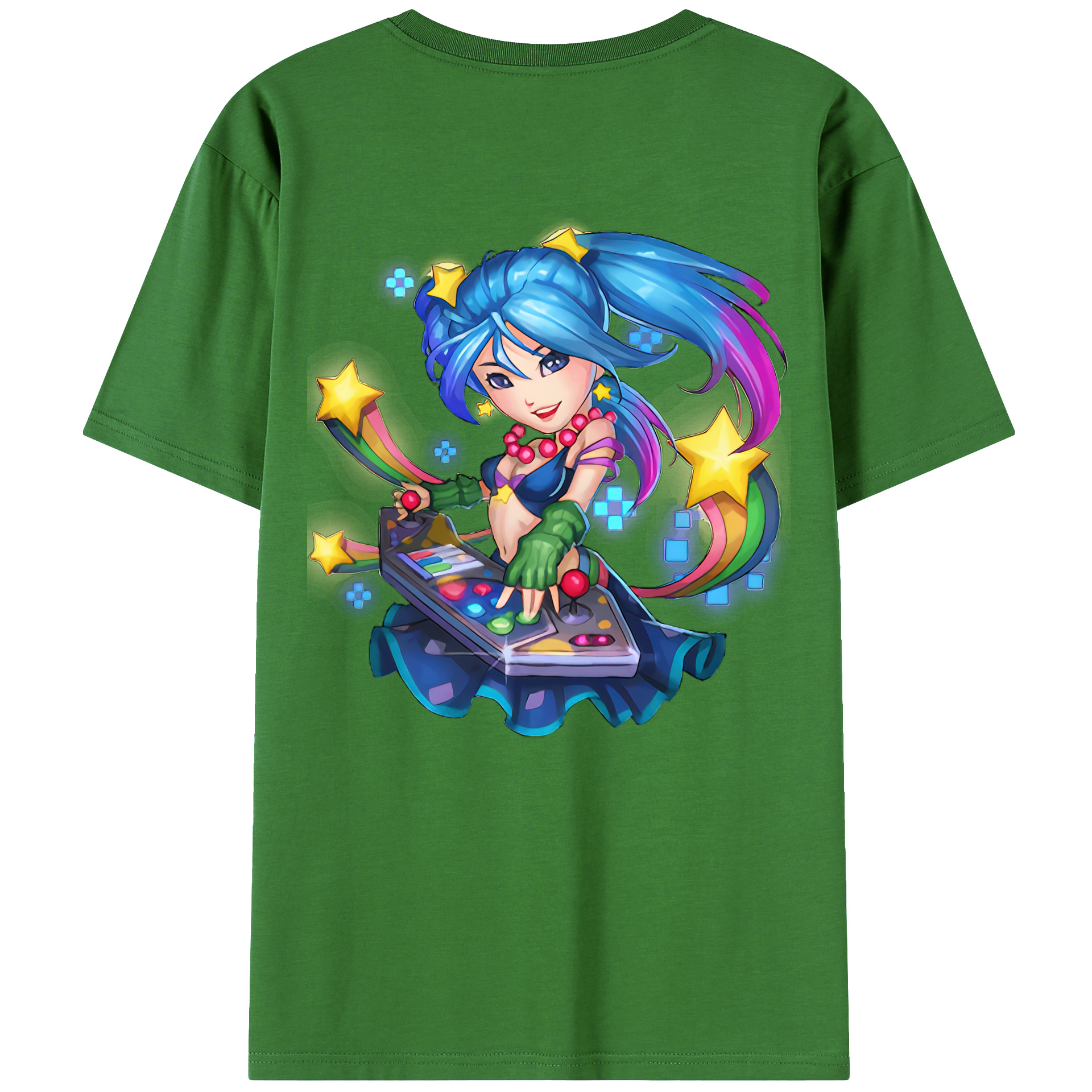 リーグ・オブ・レジェンド League of Legends LOL レディース半袖Tシャツ(バックプリント)